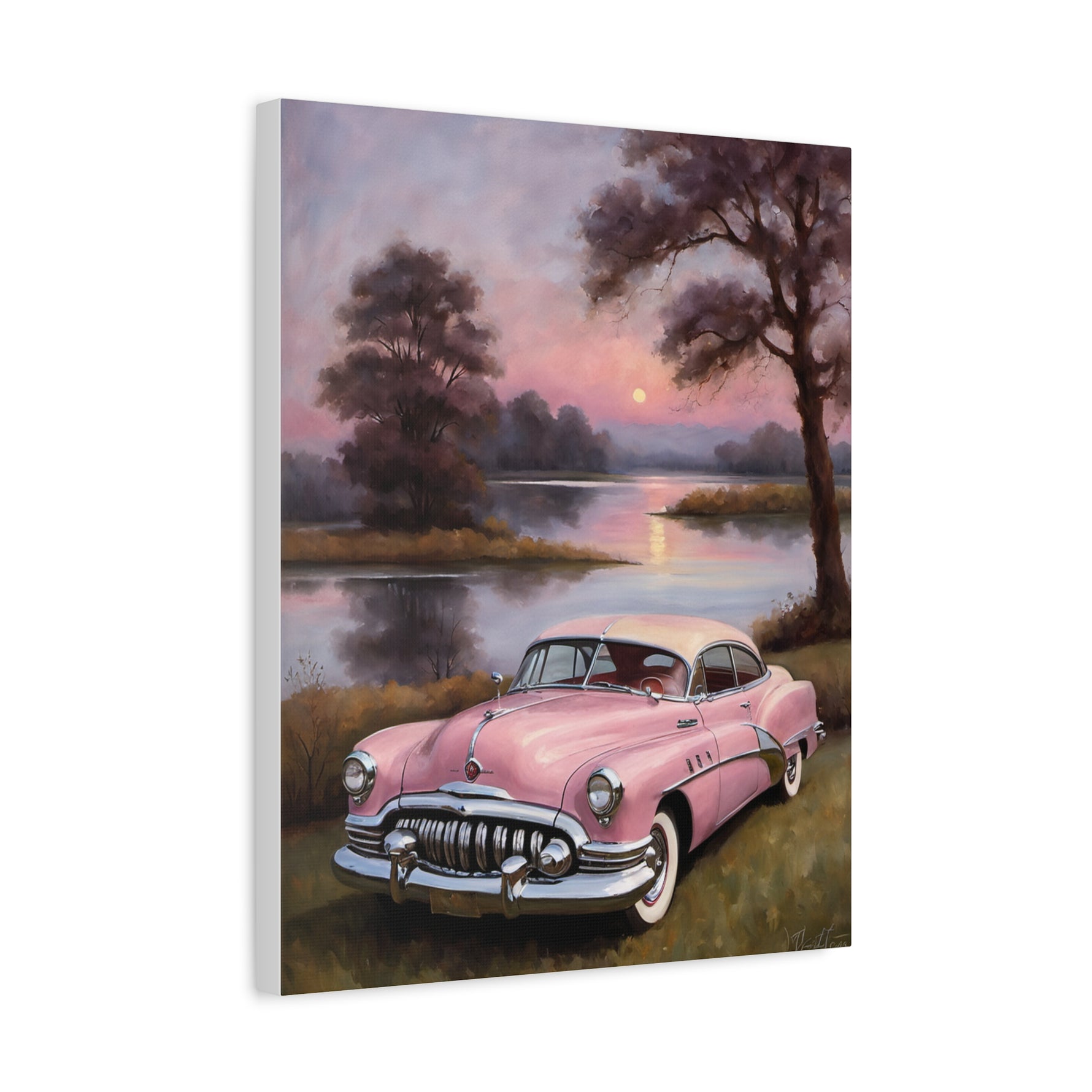 1950 American Riviera Dream Canvas - Lake Edition - AquilVision