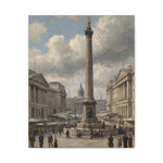 Nelson's Column Trafalgar Square Matte Canvas Print