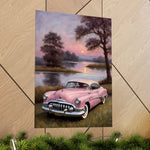 1950 American Riviera Dream Poster - Lake Edition - AquilVision