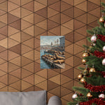 Sea Lion Harbor Matte Vertical Poster — Coastal Nautical Wall Art - AquilVision
