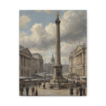 Nelson's Column Trafalgar Square Matte Canvas Print