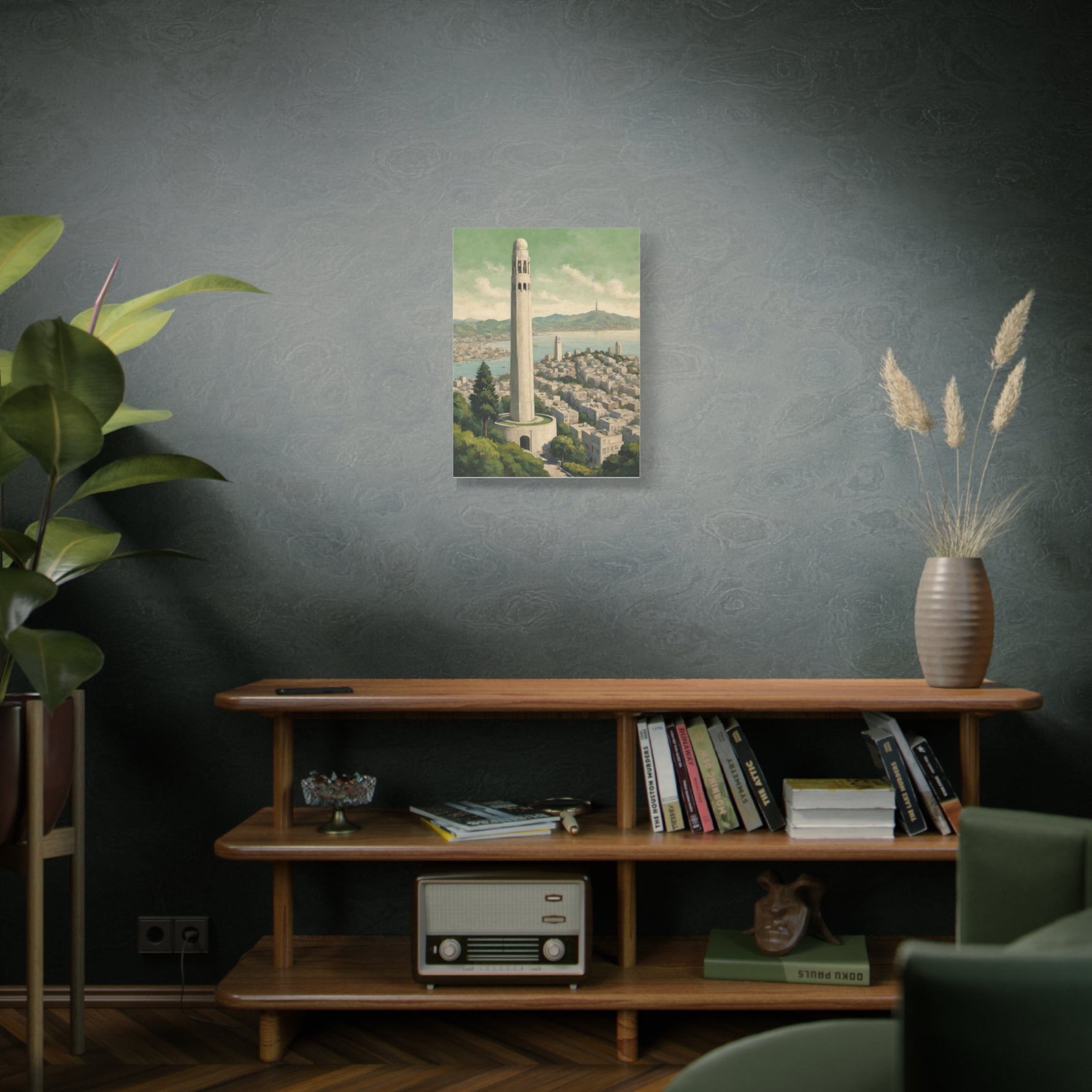 Coit Tower San Francisco Matte Canvas Print — Stretched 1.25" - AquilVision