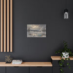 Winter Geothermal Landscape Canvas Print - AquilVision