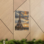 Eiffel Tower Sunset Matte Poster — Vintage Paris Wall Art - AquilVision