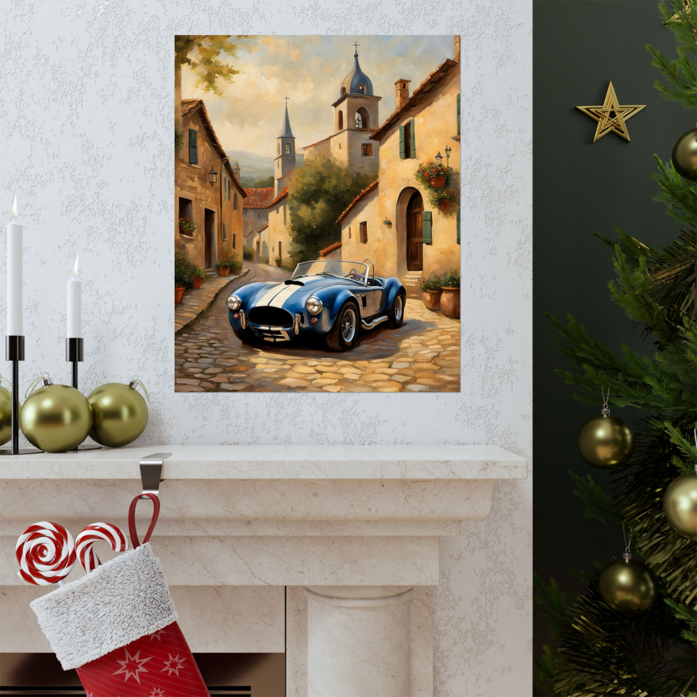 Car Enthusiast Matte Vertical Posters, Vintage Car Art, Classic Automobile Decor, Wall Art for Home, Gift for Him Printify
