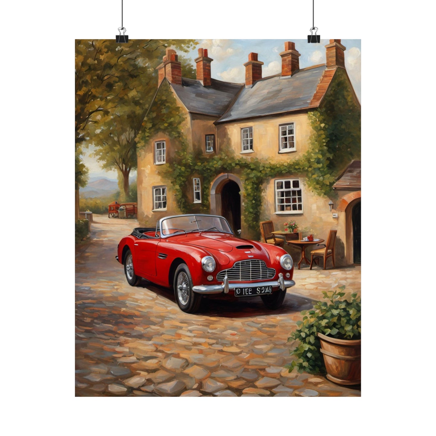 Classic Car Matte Vertical Poster, Vintage Wall Art for Home Decor, Retro Automobile Print for Car Lovers, Gift Idea for Father's Day, [...]