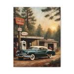 1950 American Riviera Dream Canvas - Forest Edition - AquilVision