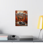 1950 American Riviera Dream Poster - Mountain Edition - AquilVision