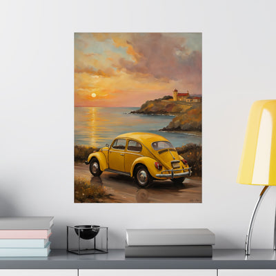 Scenic Sunset Matte Vertical Poster Printify