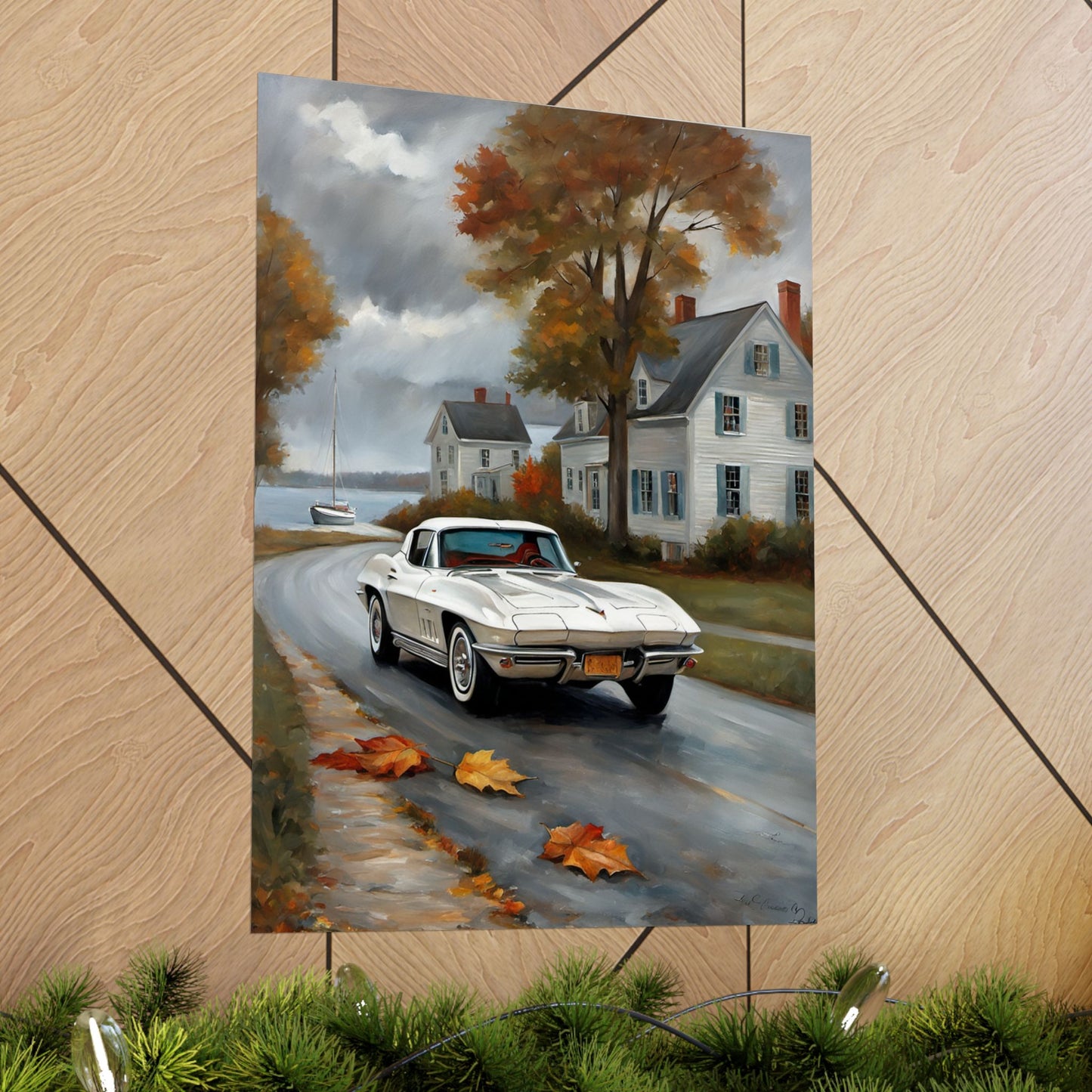 Vintage Car Wall Art Prints, Matte Vertical Posters of Classic Cars, Home Decor, Gift for Car Lovers, Fall Aesthetic Decor Printify