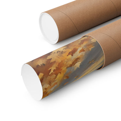 Classic Car Autumn Matte Poster - Vintage Vibes for Home Decor | AJ68 Collection Printify