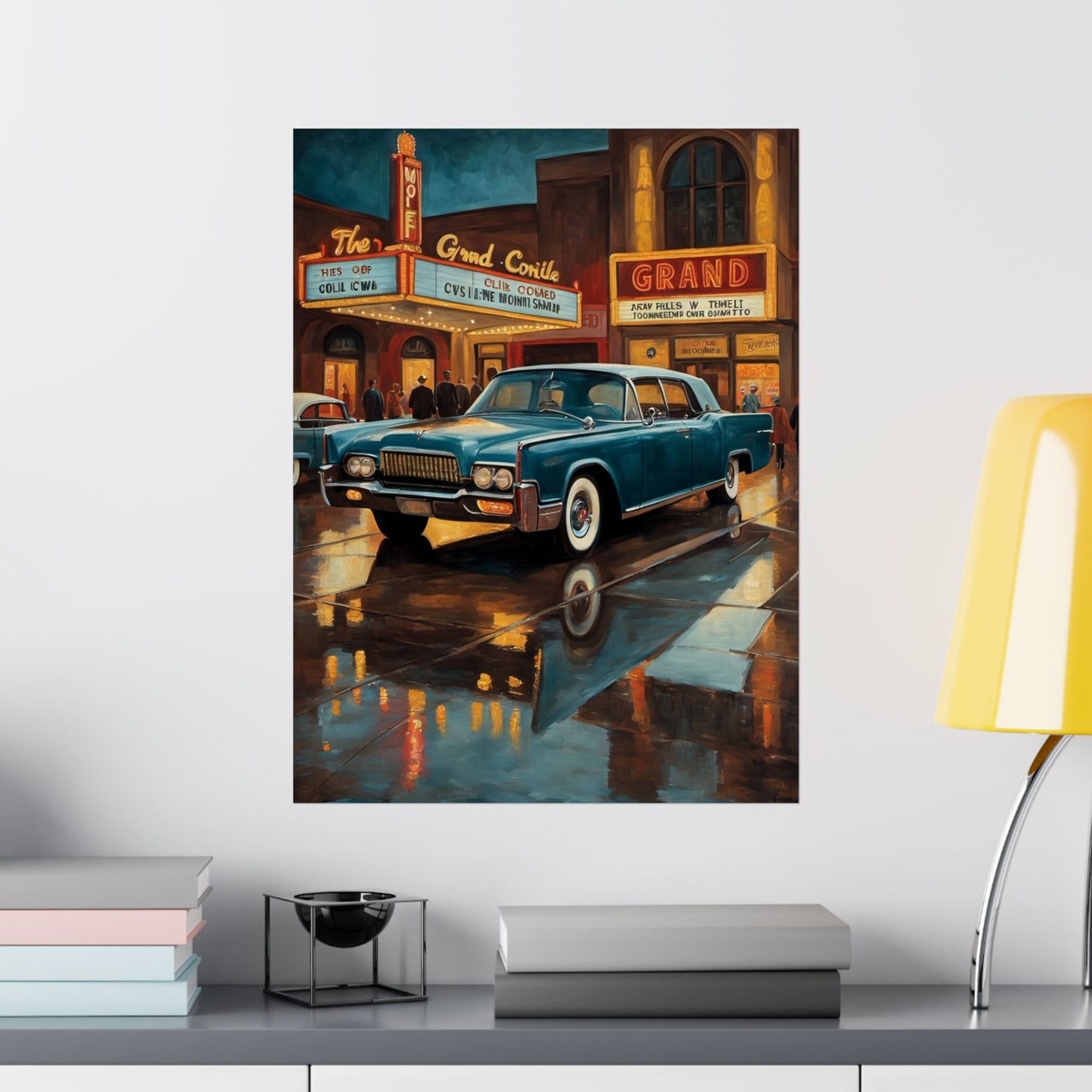 Vintage Car Wall Art Prints, Retro Home Décor, Matte Vertical Posters, Classic Automobile Art, Ideal for Car Lovers, Gift for Him Printify