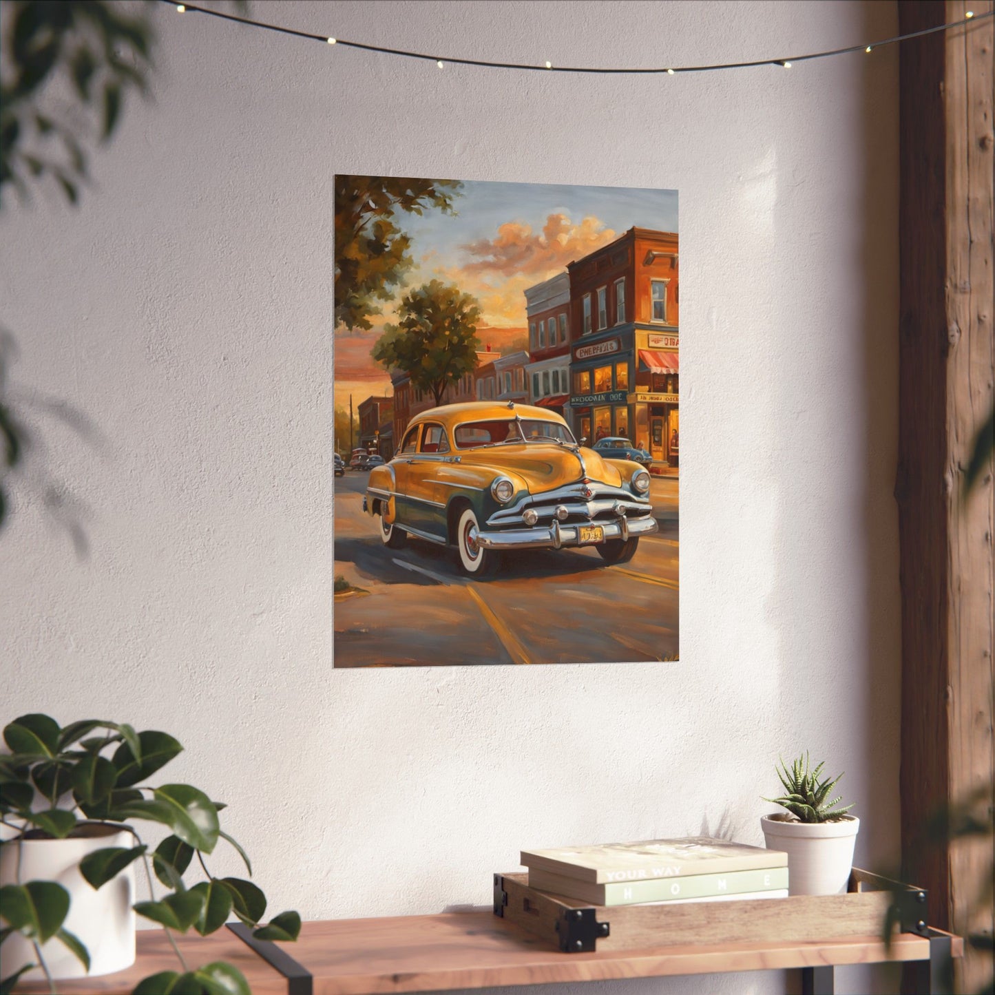 Vintage Car Wall Art Print, Matte Vertical Posters for Home Decor, Retro Classic Art, Gift for Car Lovers, Nostalgic Artwork, Living [...]