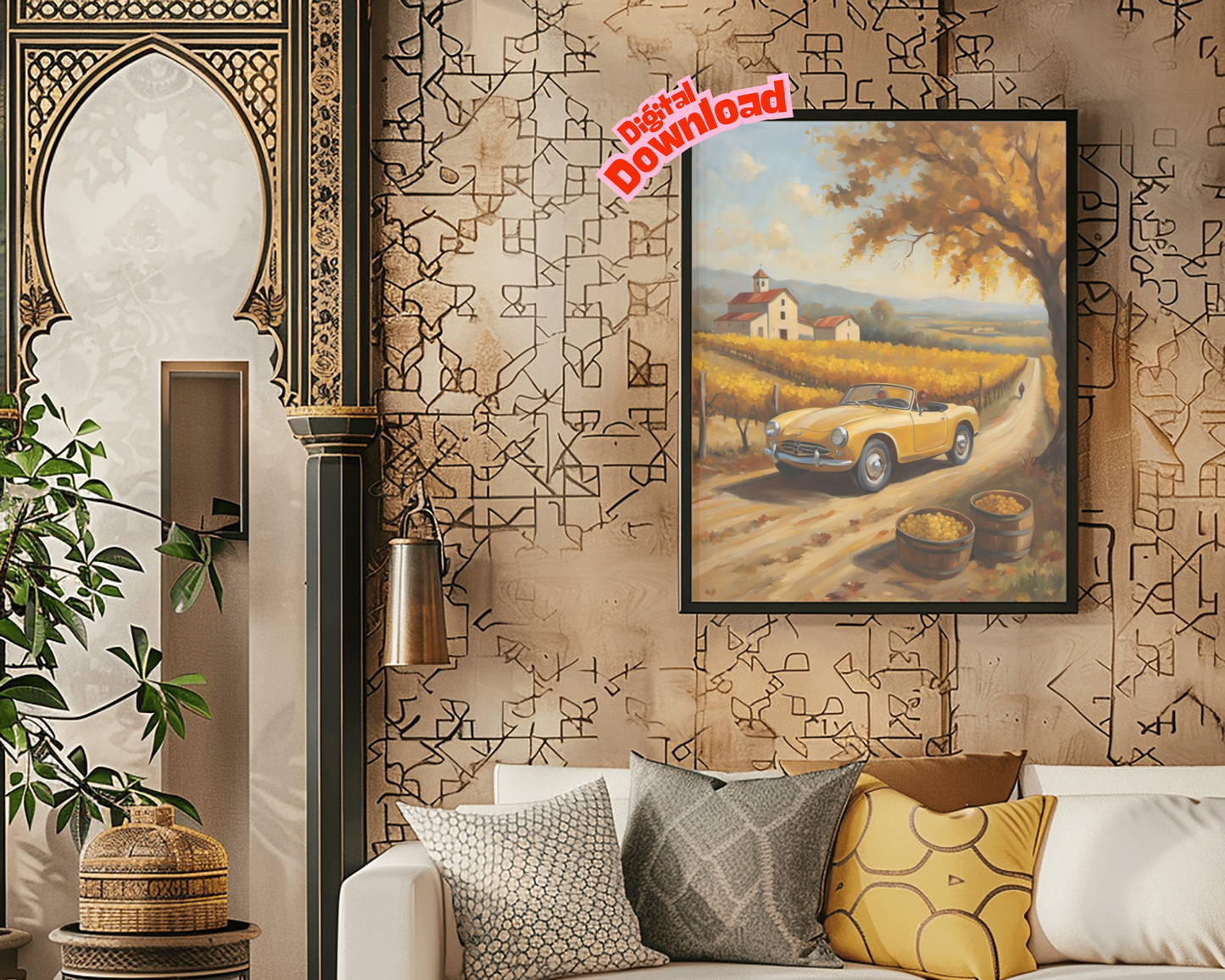 AquilVision Rustic Harvest Art Decor Digital Print - AquilVision