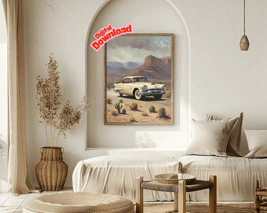 AquilVision Desert Highway Wall Art Digital Print