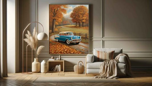 1957 Tri-Five Icon Collection - Autumn Edition | Poster Canvas