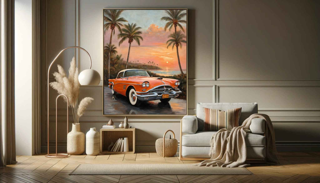 1958 Golden Hawk GT - Coastal Edition | Poster Canvas