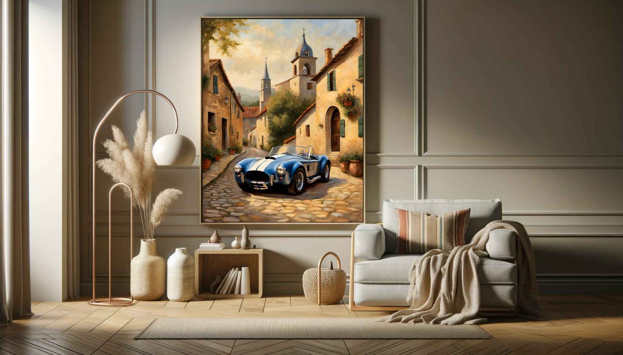 1966 Cobra Racing Heritage - Town Edition | Poster Canvas