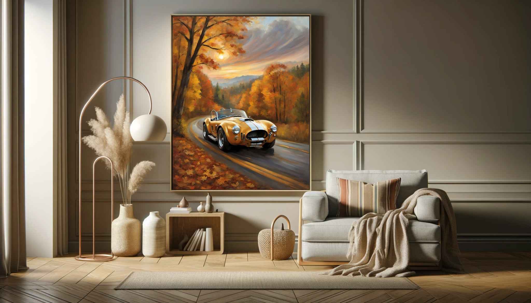 1966 Cobra Racing Heritage - Forest Edition | Poster Canvas