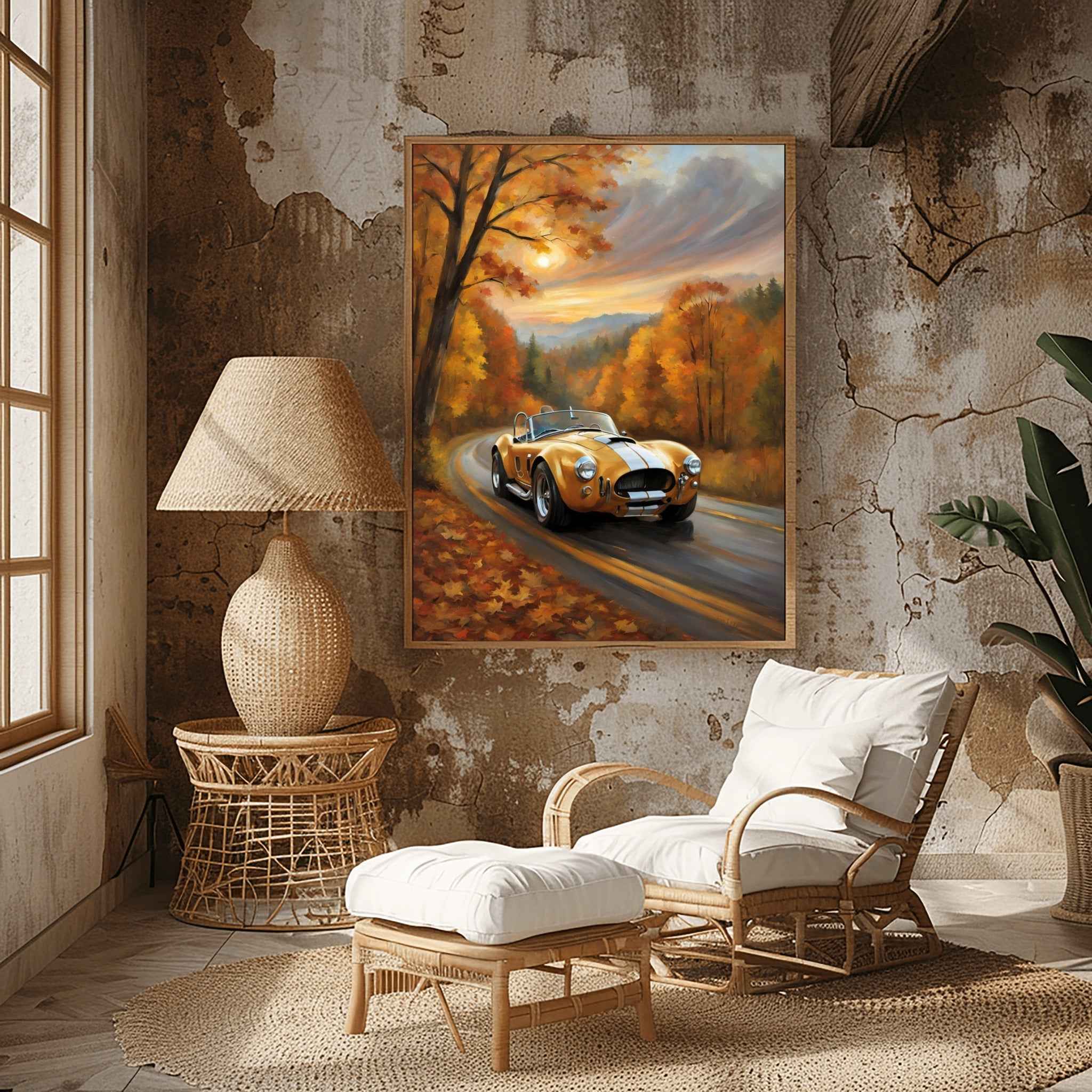 1966 Cobra Racing Heritage - Forest Edition | Poster Canvas