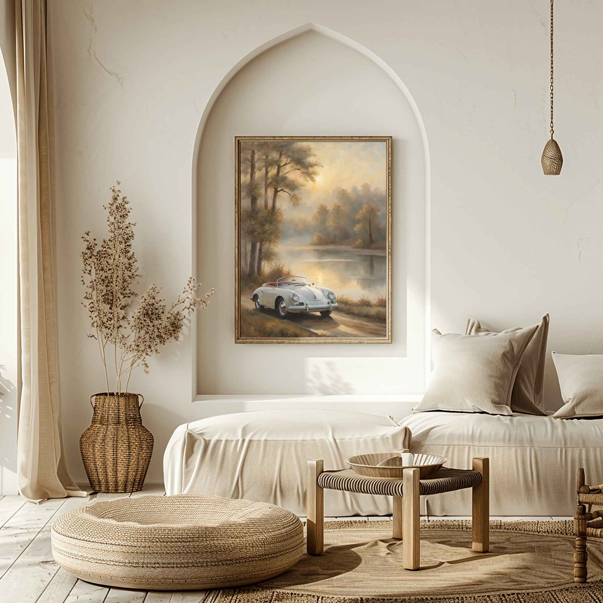 1956 German Speedster Icon - Lakeside Edition | Poster Canvas