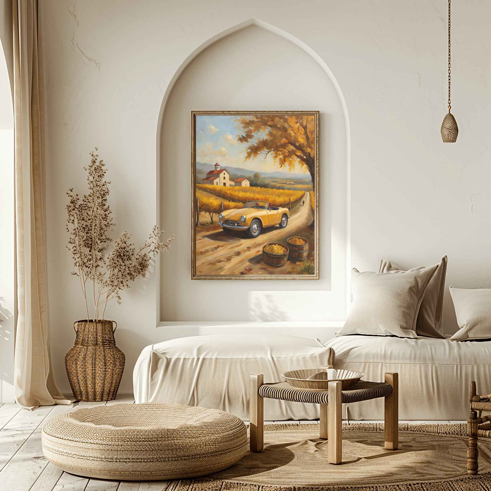 1958 Italian Spider Romance - Harvest Edition | Poster Canvas