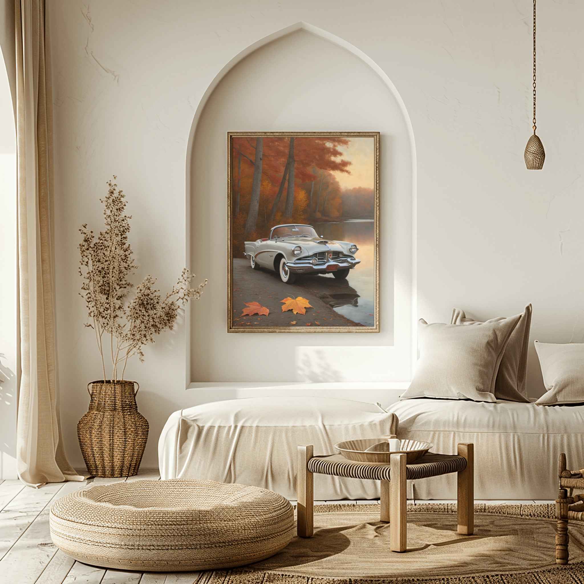 1958 Golden Hawk GT - Lakeside Edition | Poster Canvas