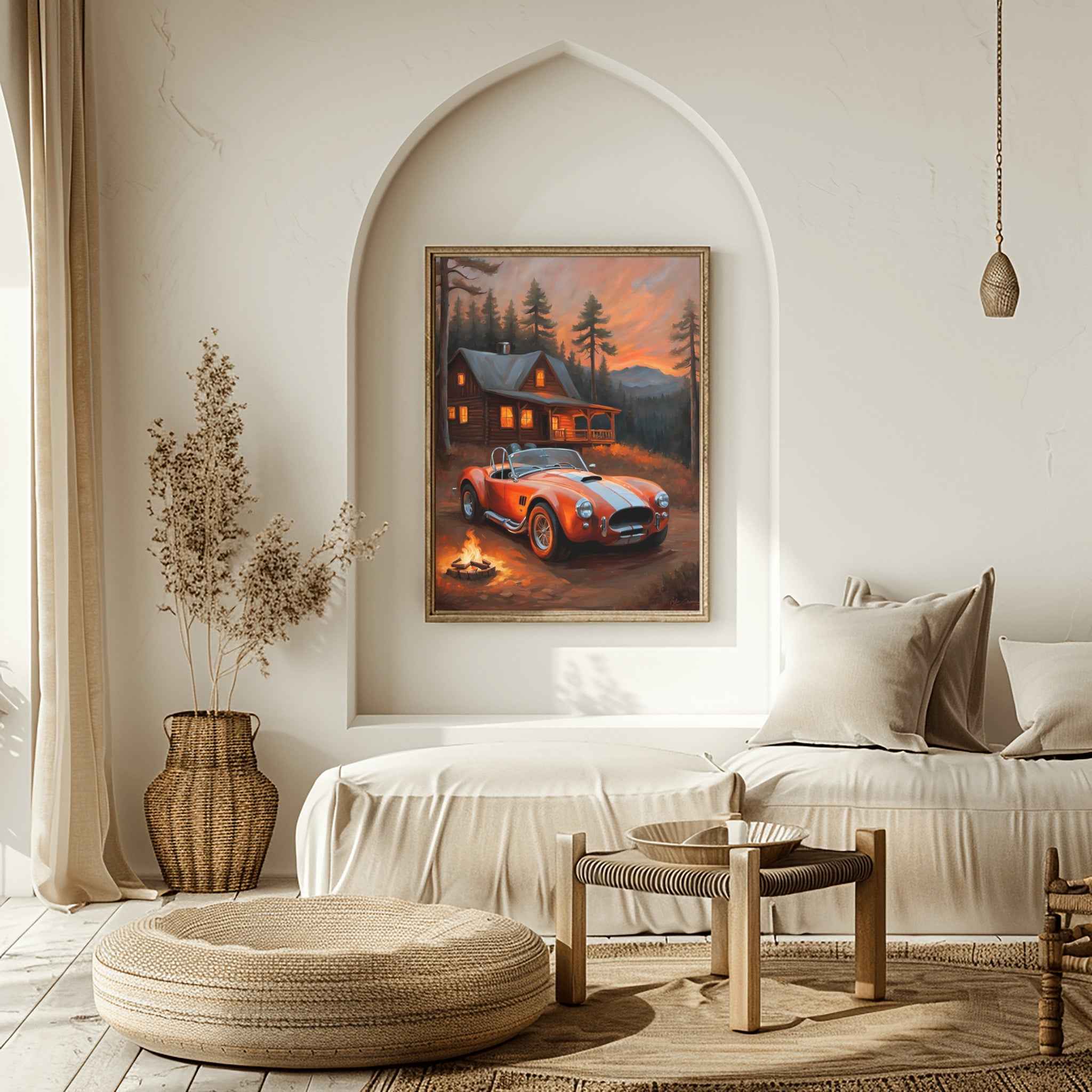 1966 Cobra Racing Heritage - Camp Edition | Poster Canvas