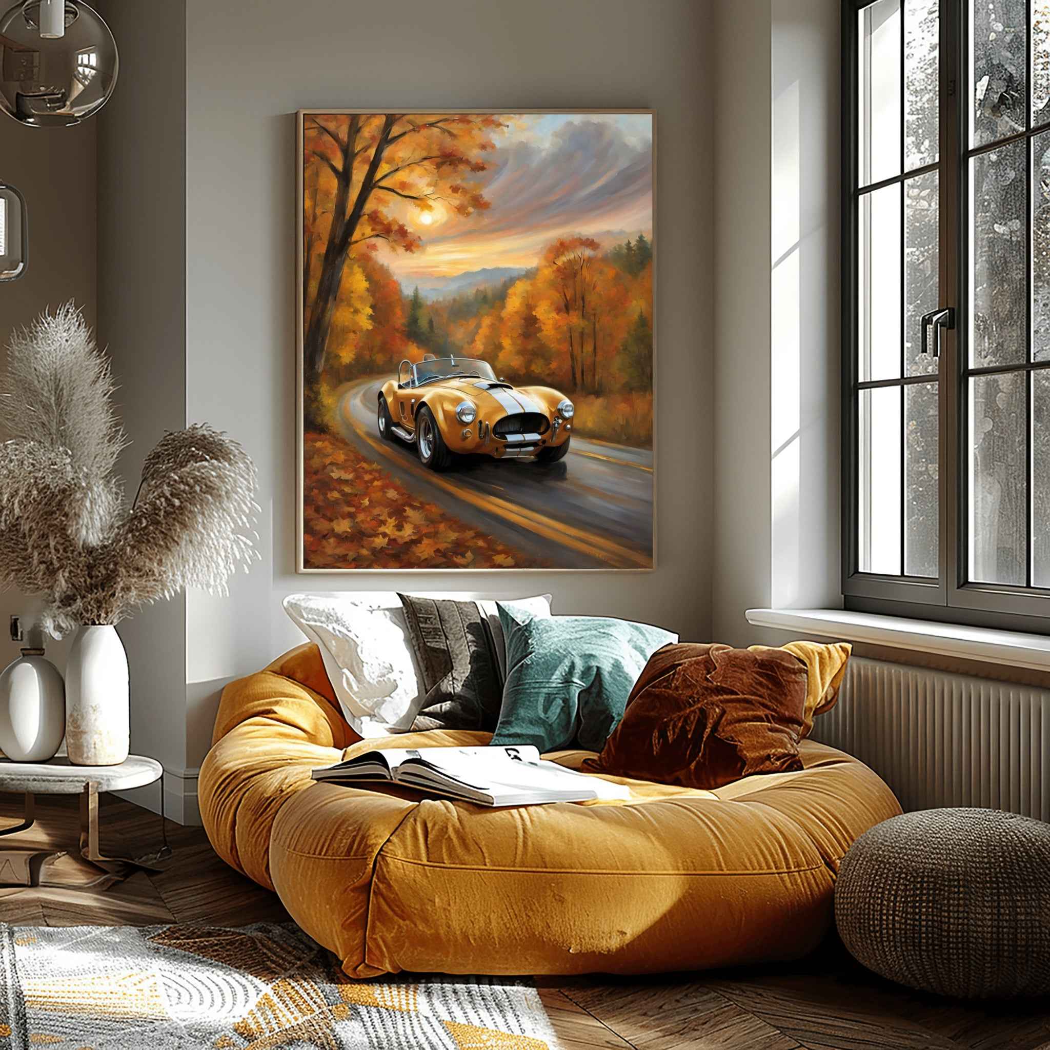 1966 Cobra Racing Heritage - Forest Edition | Poster Canvas