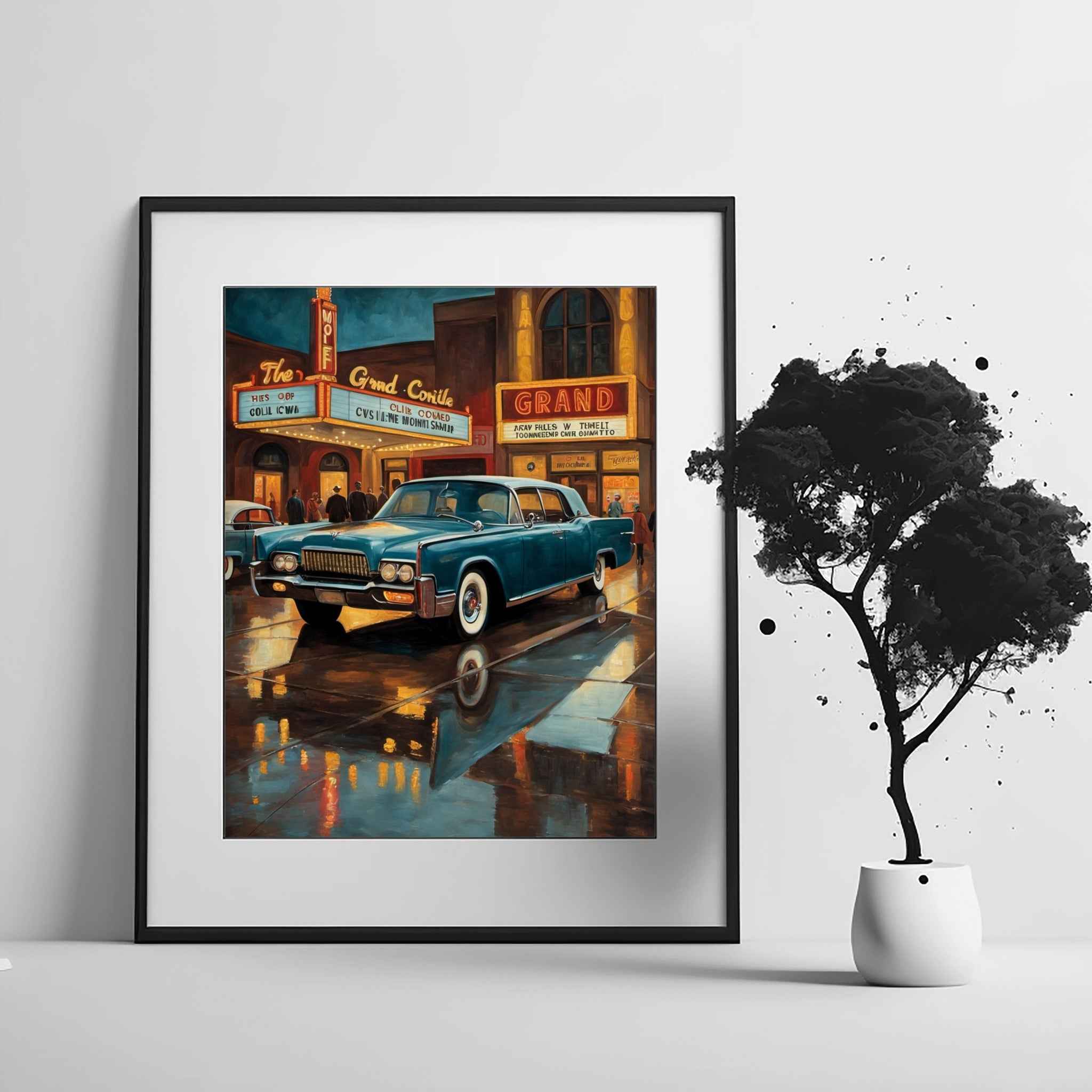1961 Suicide-Door Continental - Theatre Edition | Poster Canvas