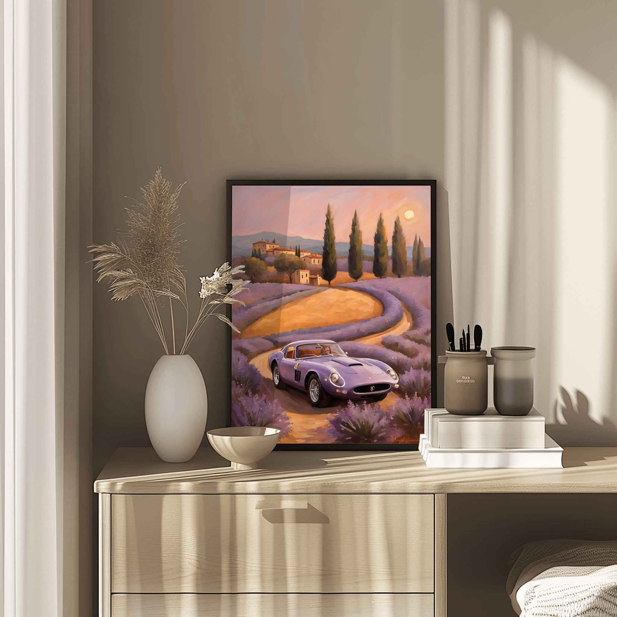 1962 Italian Racing Royalty - Lavender Edition | Poster Canvas - AquilVision