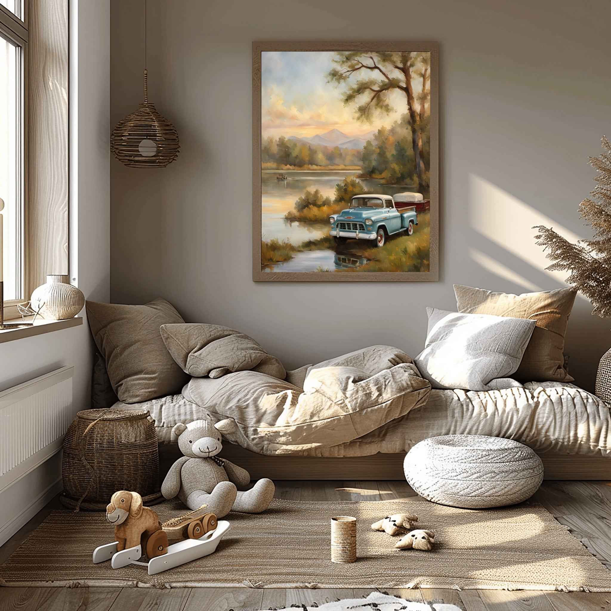 1955 Cameo Carrier Classic - Lakeside Edition | Poster Canvas