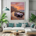 1966 Cobra Racing Heritage - Coastal Edition | Poster Canvas