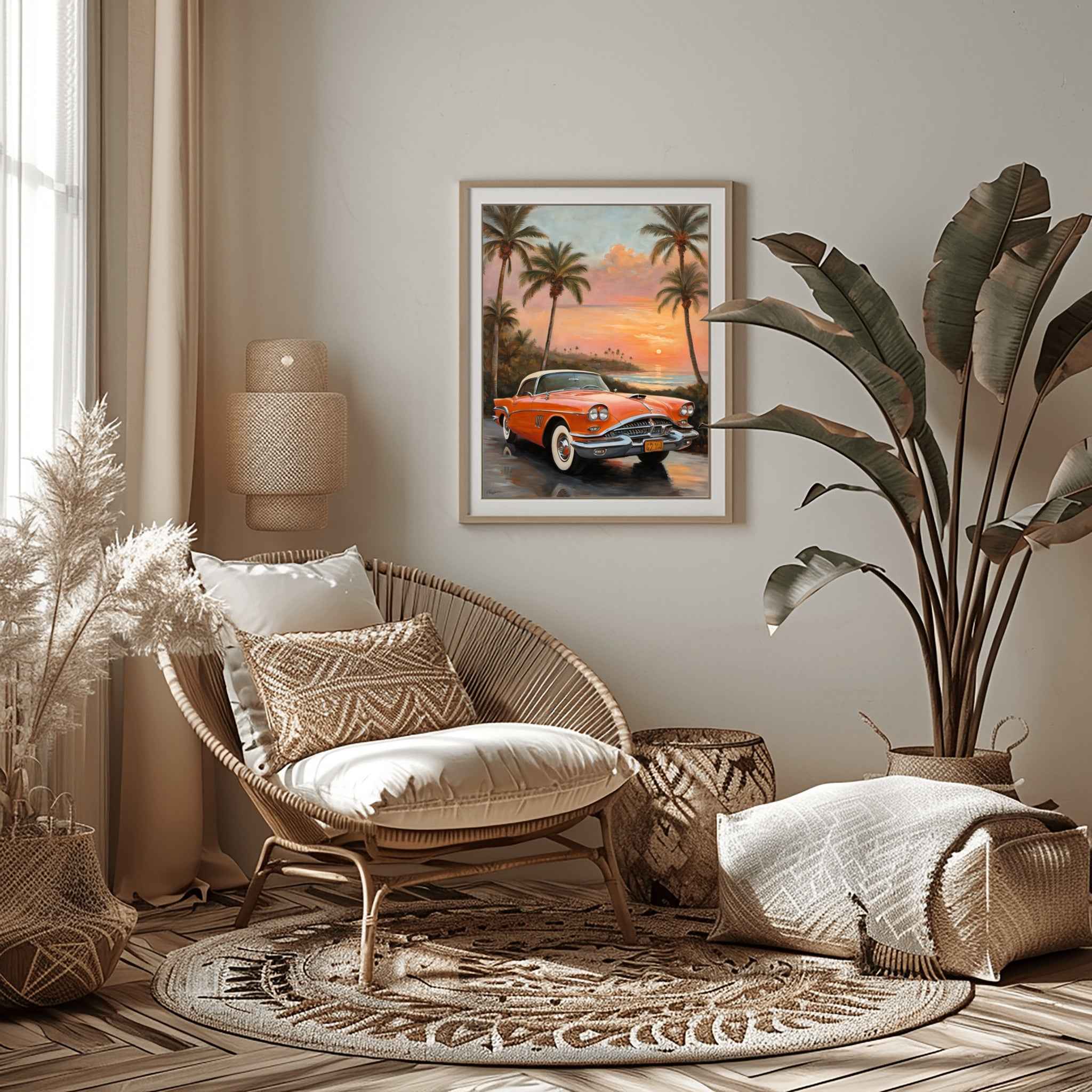 1958 Golden Hawk GT - Coastal Edition | Poster Canvas