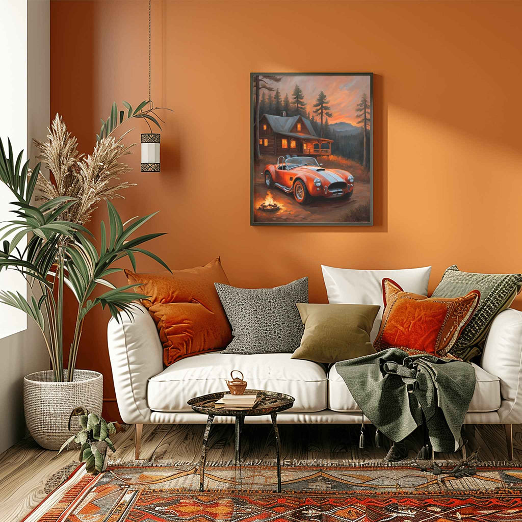 1966 Cobra Racing Heritage - Camp Edition | Poster Canvas