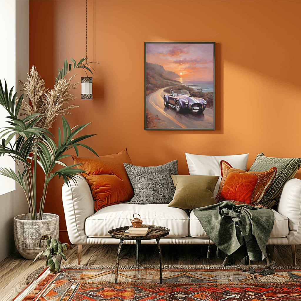 1966 Cobra Racing Heritage - Coastal Edition | Poster Canvas