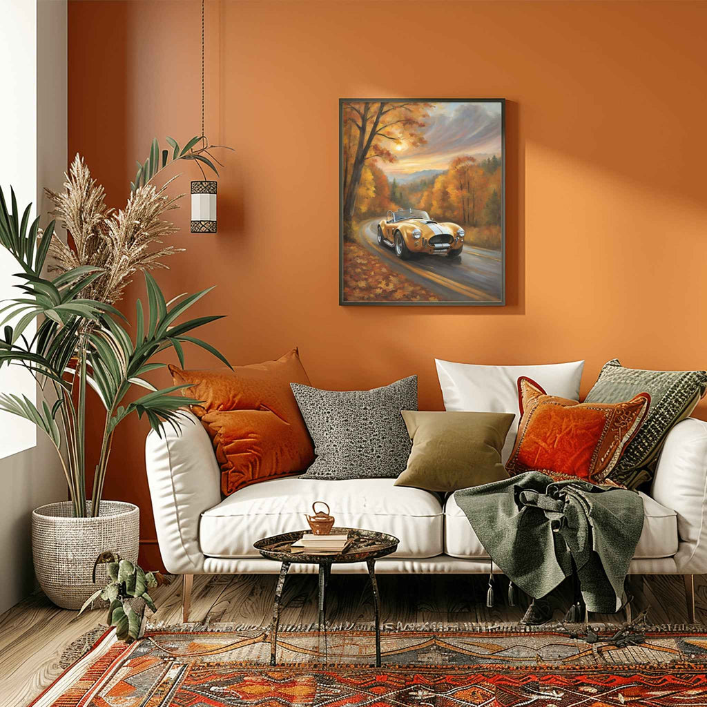 1966 Cobra Racing Heritage - Forest Edition | Poster Canvas - AquilVision