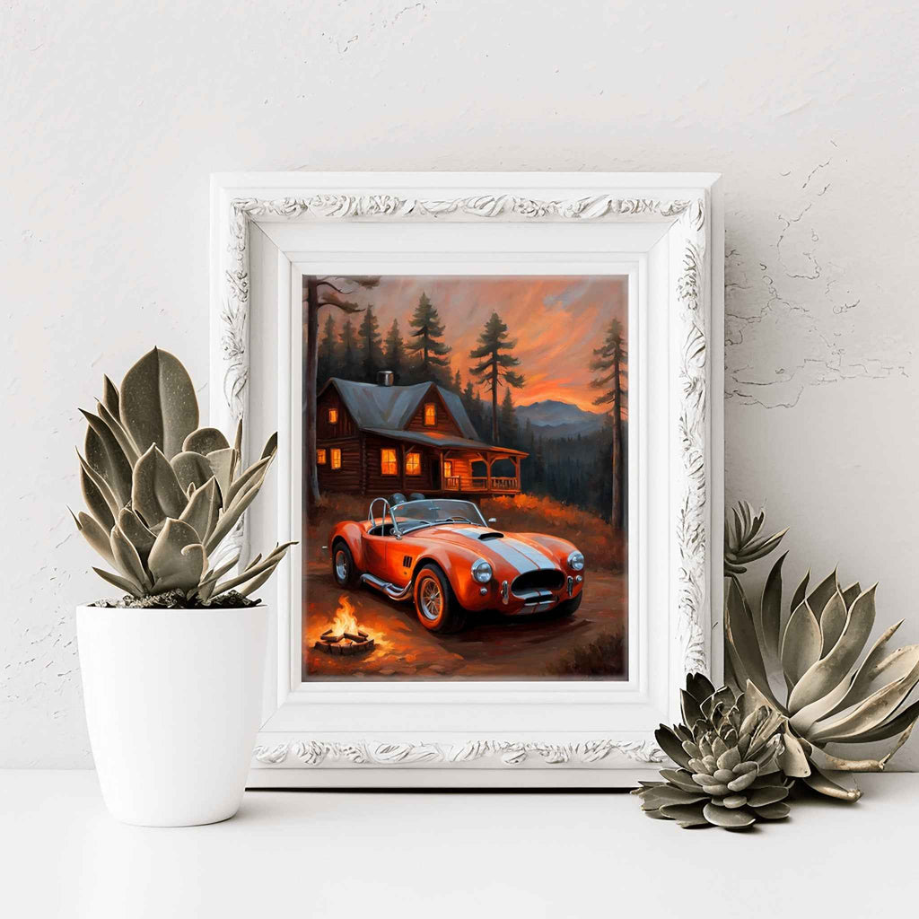 1966 Cobra Racing Heritage - Camp Edition | Poster Canvas