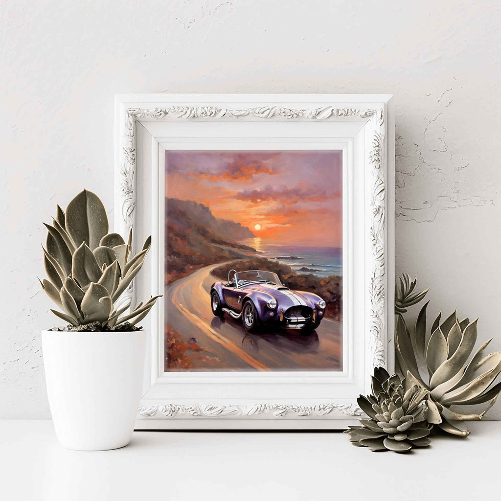 1966 Cobra Racing Heritage - Coastal Edition | Poster Canvas