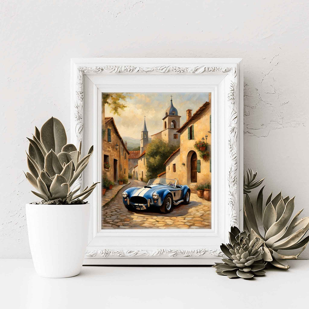 1966 Cobra Racing Heritage - Town Edition | Poster Canvas
