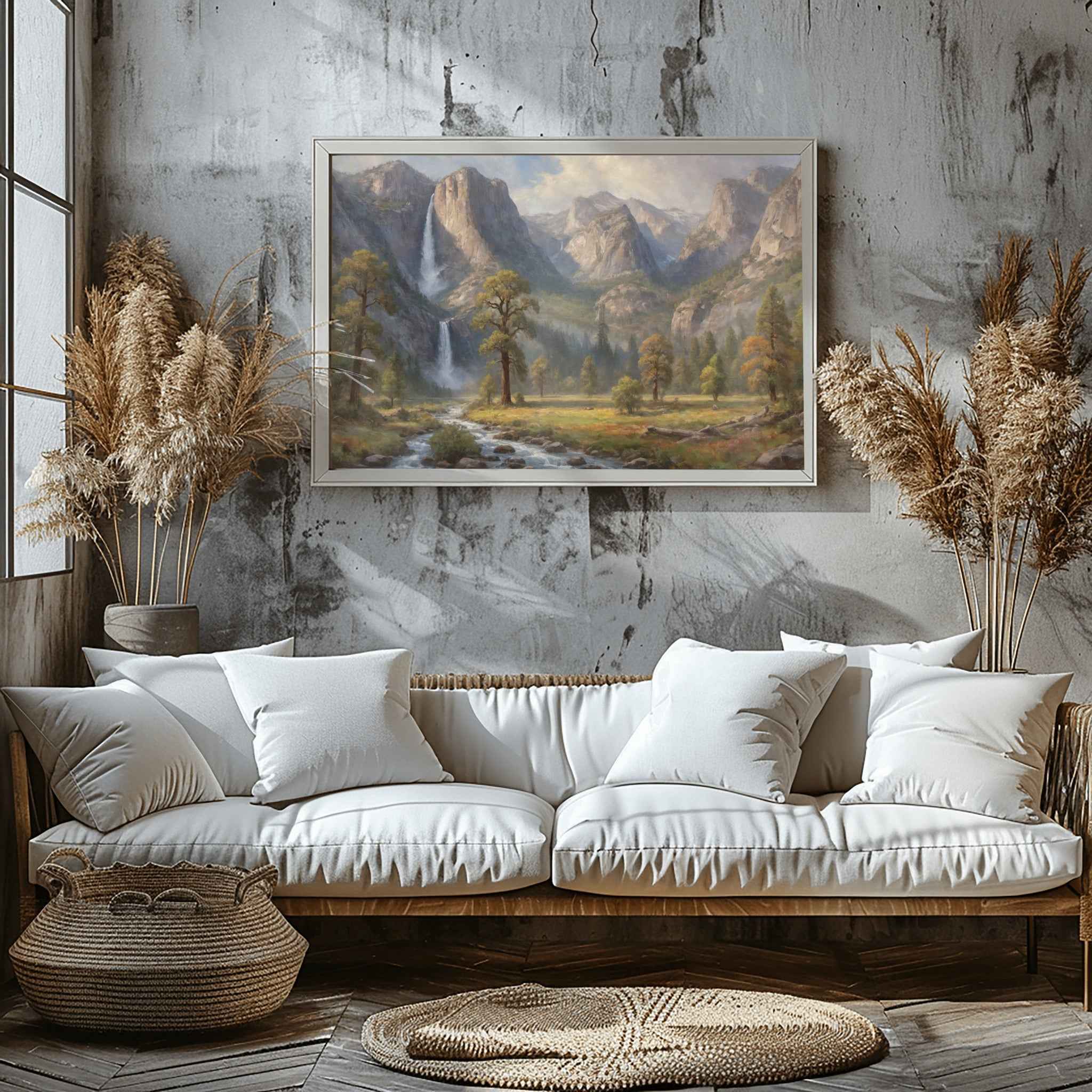 Bridalveil Fall Poster Canvas Yosemite National Park Collection