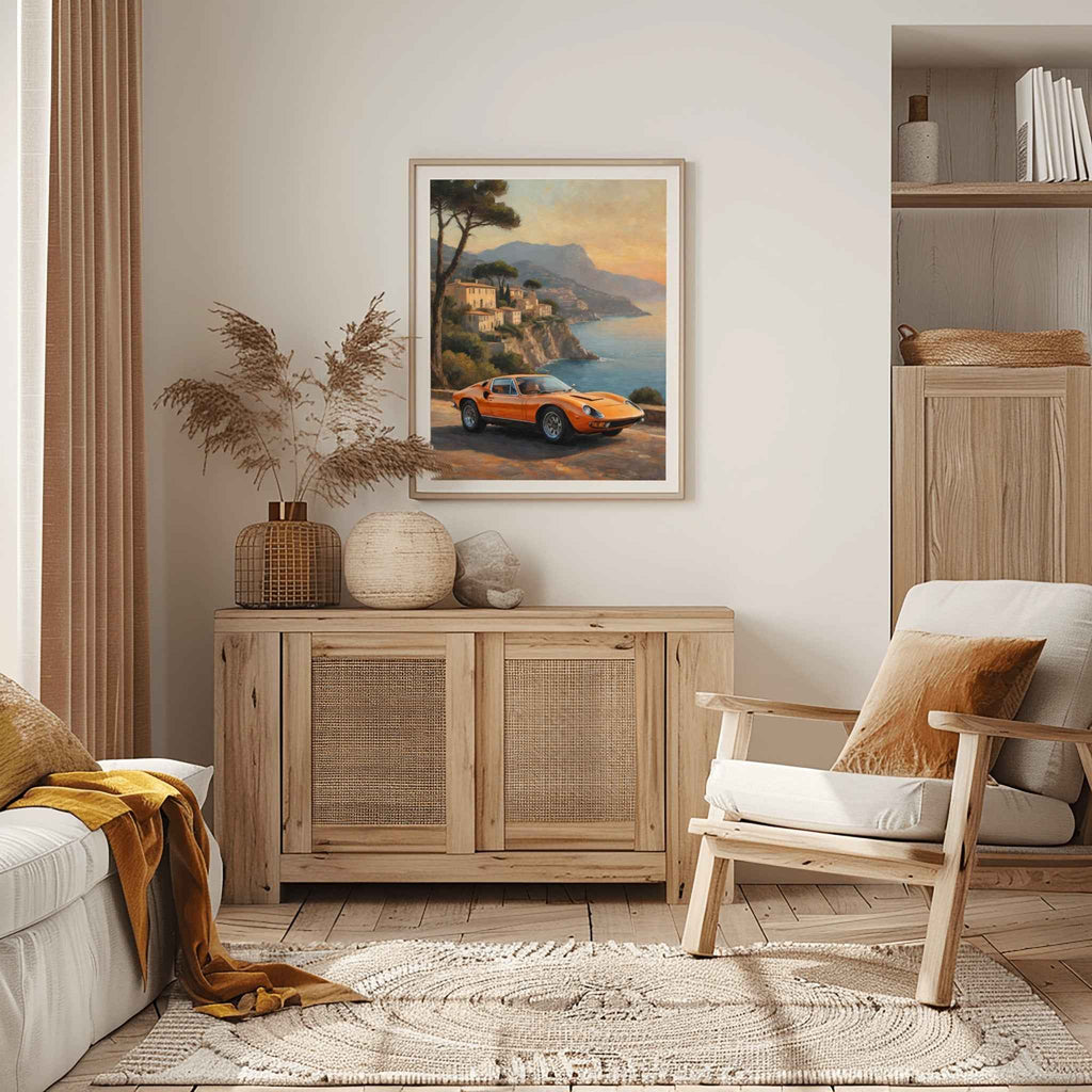 1971 Italian Wedge - Riviera Edition | Poster Canvas