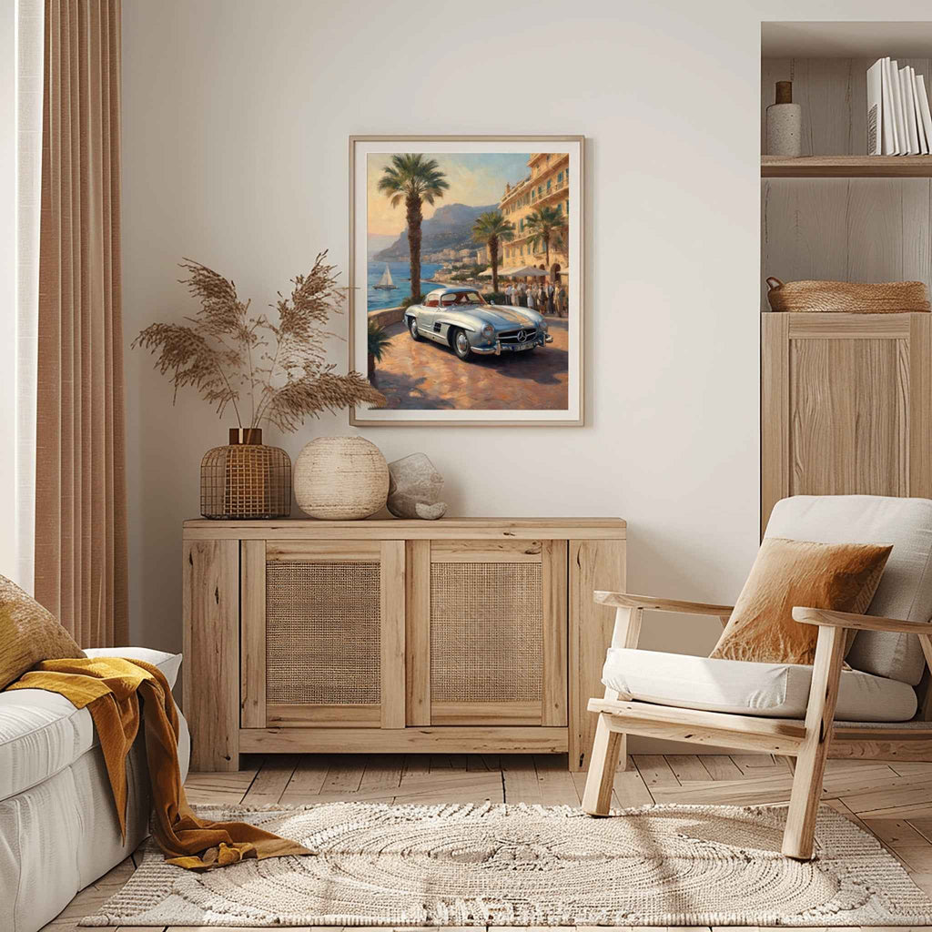 1955 German Gullwing Icon - Coastal Edition | Poster Canvas - AquilVision