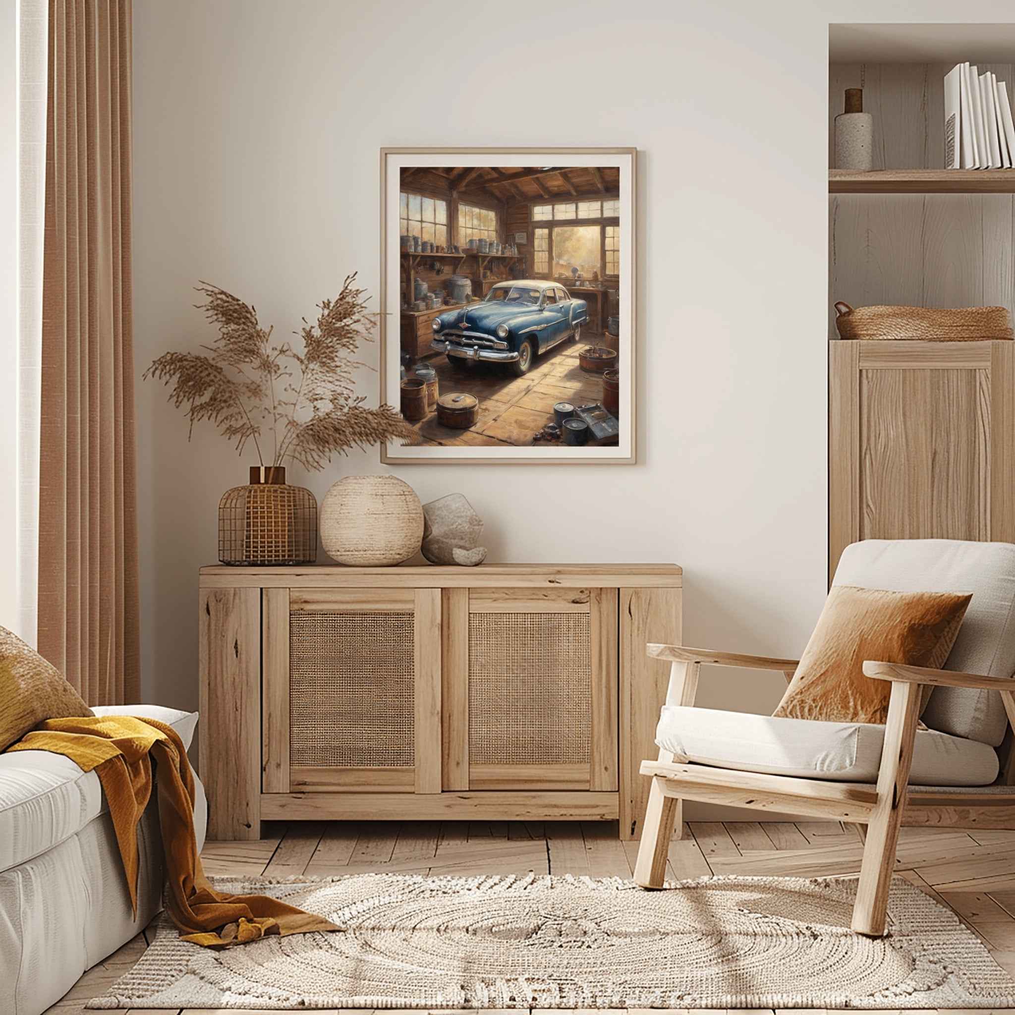 1953 StepDown Racing Legend - Garage Edition | Poster Canvas - AquilVision