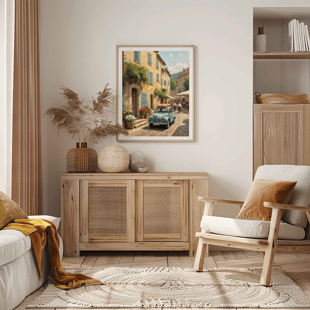 1952 French Economy Pioneer - Town Edition | Poster Canvas - AquilVision