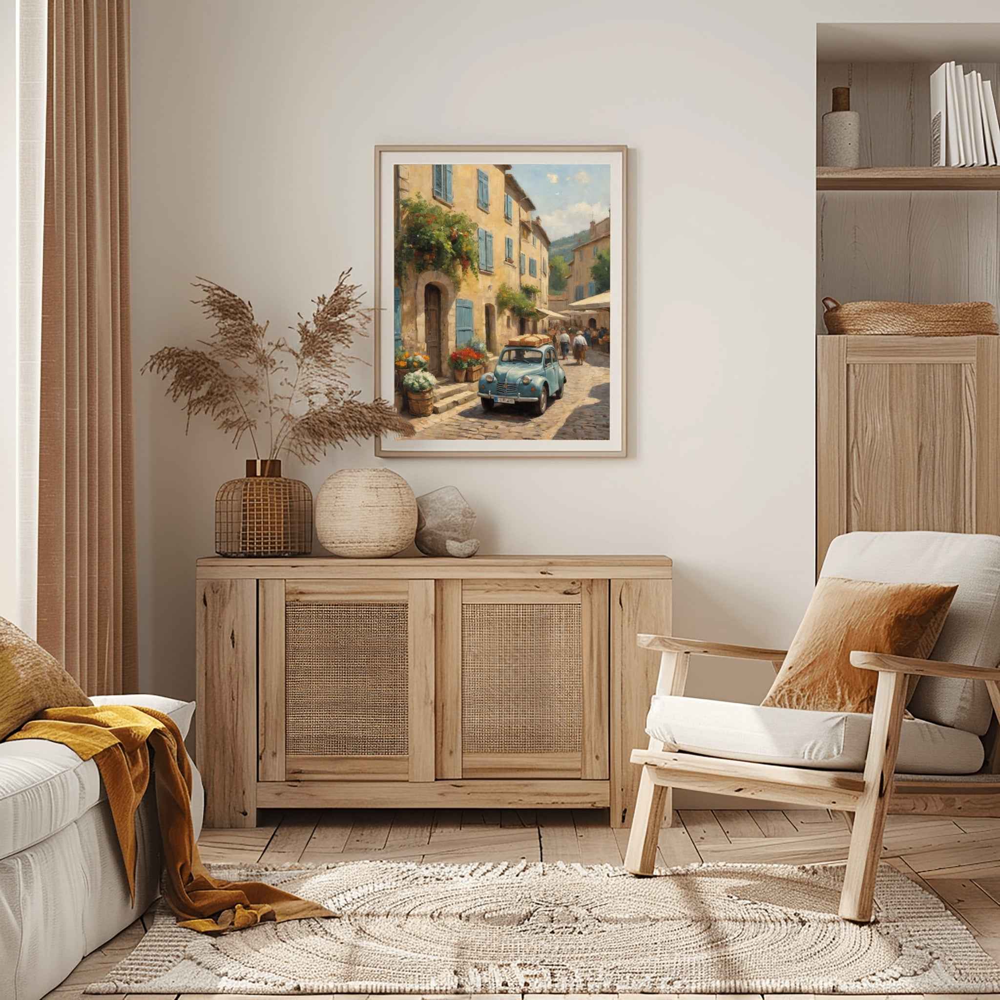 1952 French Economy Pioneer - Town Edition | Poster Canvas - AquilVision