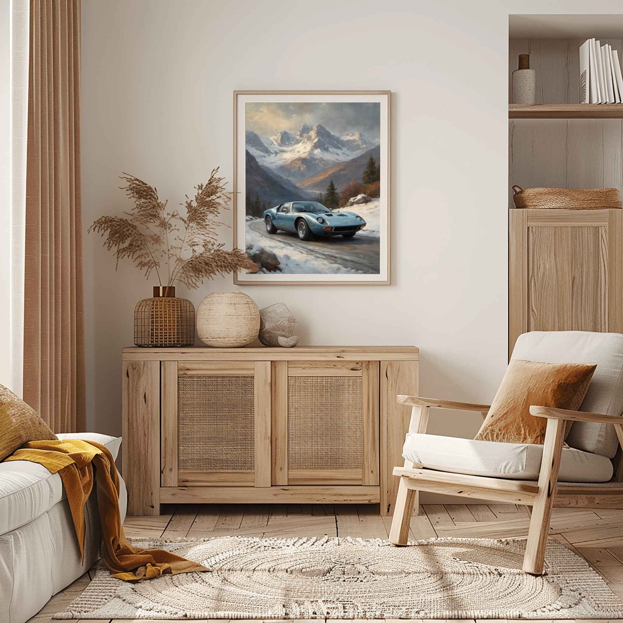 1971 Italian Wedge - Mountain Edition | Poster Canvas