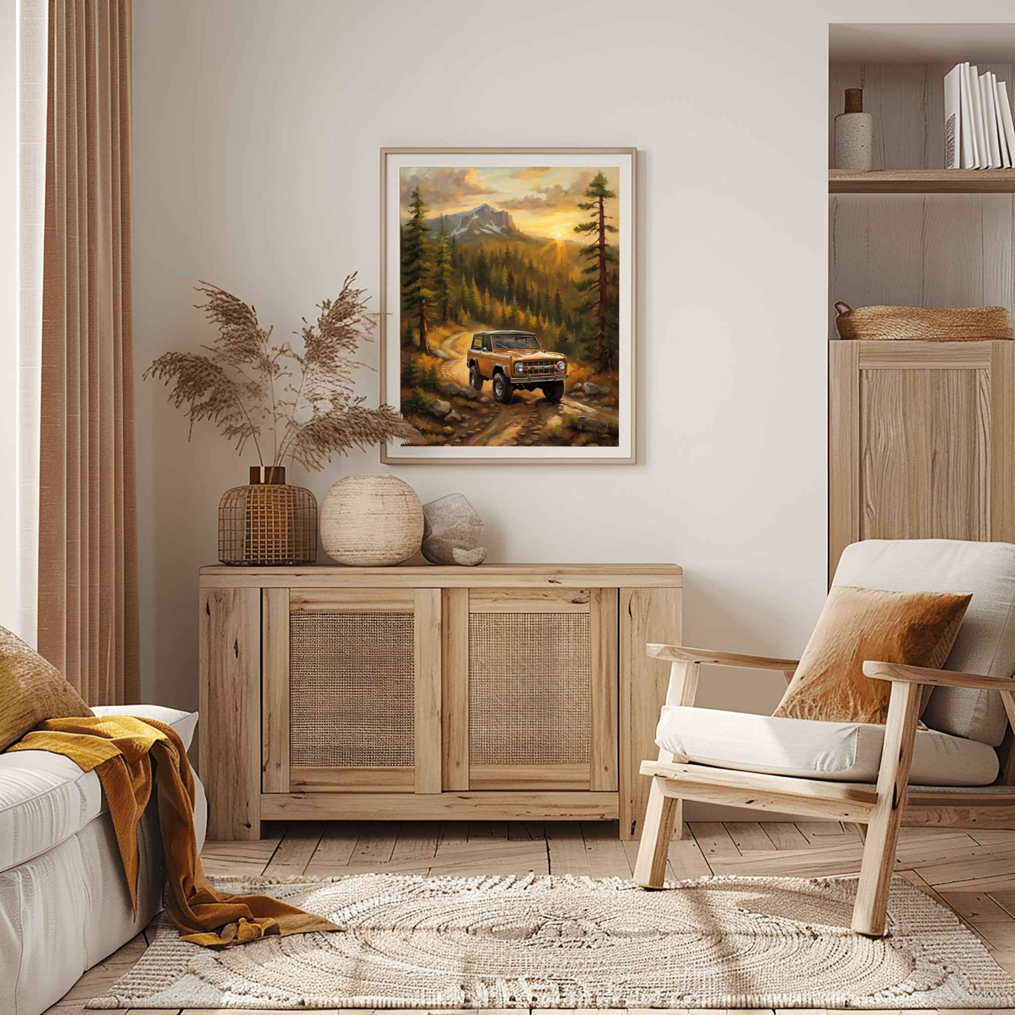 1973 FirstGen Bronco Spirit - Mountain Edition | Poster Canvas