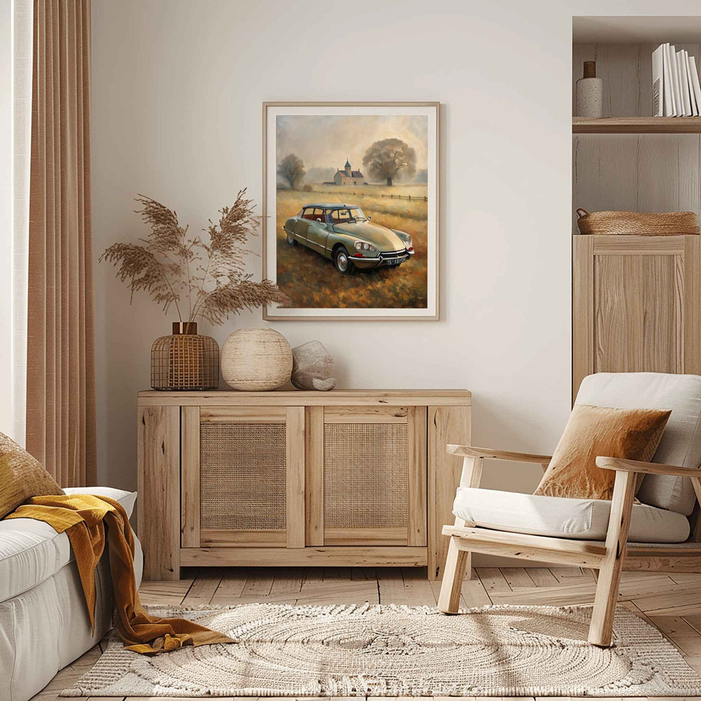 1970 French Hydropneumatic Art - Country Edition | Poster Canvas - AquilVision