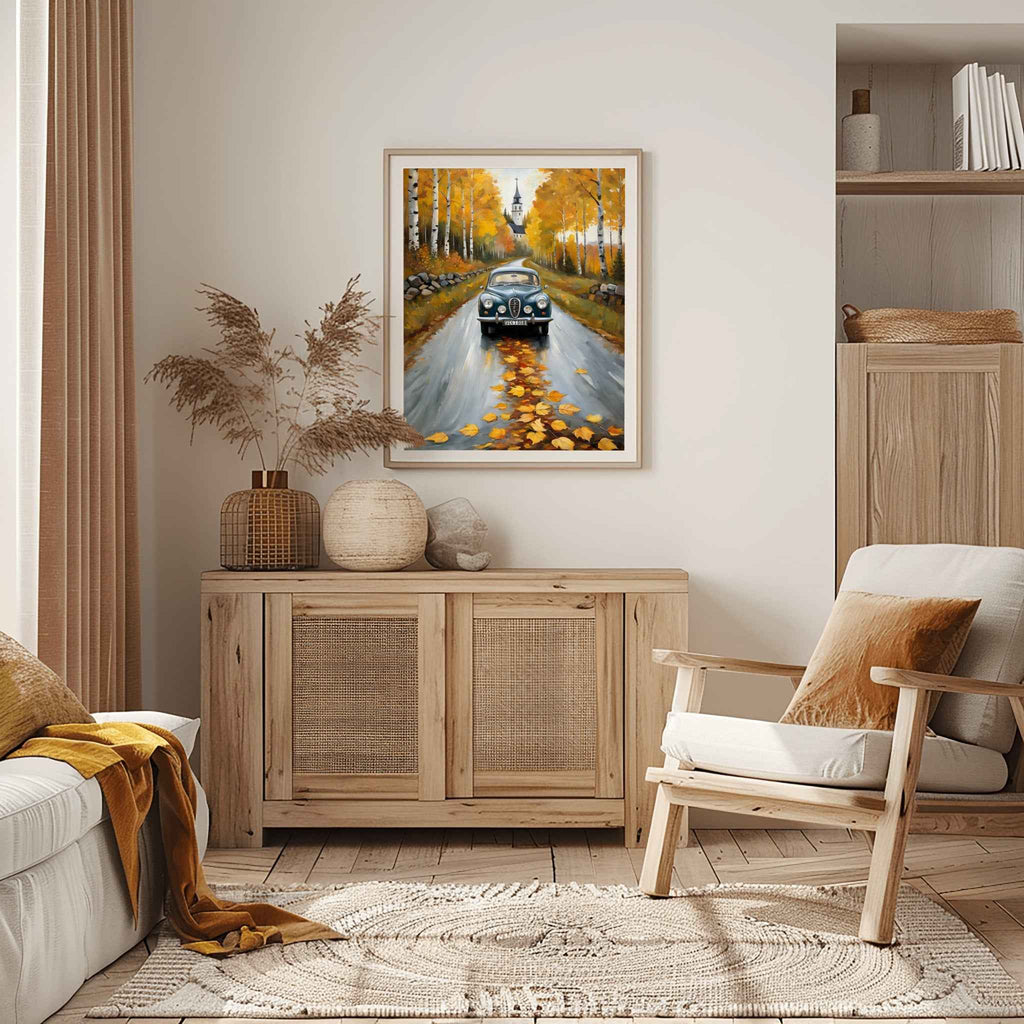 1960 Swedish Rally Legend - Forest Edition | Poster Canvas - AquilVision